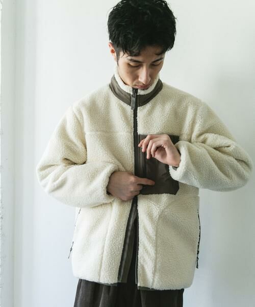 URBAN RESEARCH DOORS / アーバンリサーチ ドアーズ ブルゾン | URD防風ボアジップブルゾン | 詳細20