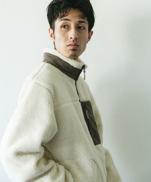 URBAN RESEARCH DOORS / アーバンリサーチ ドアーズ ブルゾン | URD防風ボアジップブルゾン | 詳細21