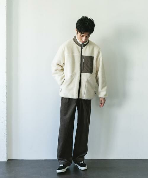 URBAN RESEARCH DOORS / アーバンリサーチ ドアーズ ブルゾン | URD防風ボアジップブルゾン | 詳細23