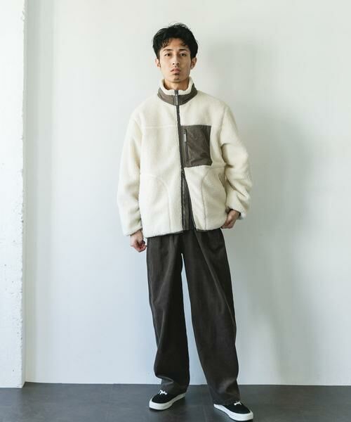 URBAN RESEARCH DOORS / アーバンリサーチ ドアーズ ブルゾン | URD防風ボアジップブルゾン | 詳細24