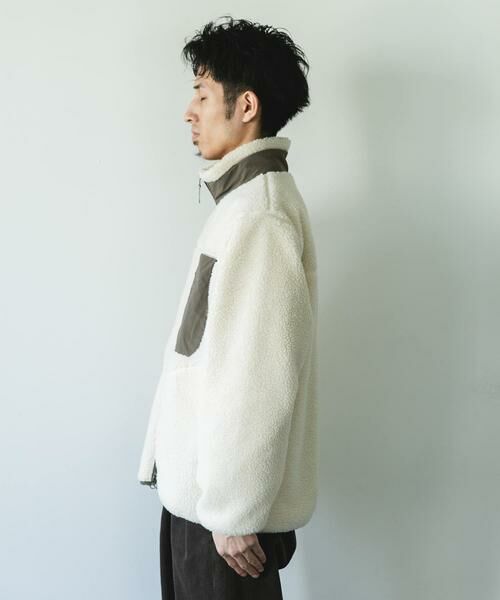 URBAN RESEARCH DOORS / アーバンリサーチ ドアーズ ブルゾン | URD防風ボアジップブルゾン | 詳細26