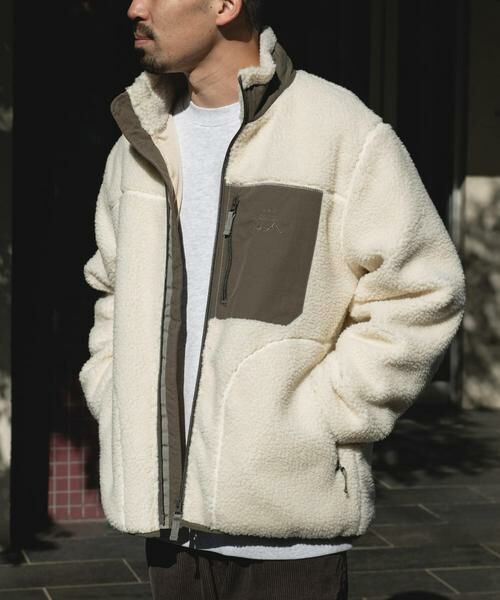 URBAN RESEARCH DOORS / アーバンリサーチ ドアーズ ブルゾン | URD防風ボアジップブルゾン | 詳細12