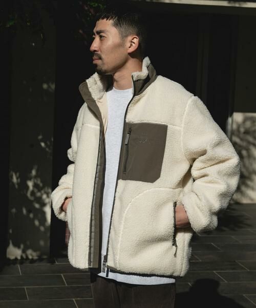 URBAN RESEARCH DOORS / アーバンリサーチ ドアーズ ブルゾン | URD防風ボアジップブルゾン | 詳細14