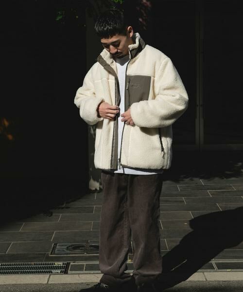 URBAN RESEARCH DOORS / アーバンリサーチ ドアーズ ブルゾン | URD防風ボアジップブルゾン | 詳細16