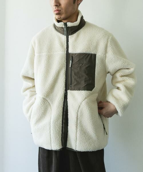 URBAN RESEARCH DOORS / アーバンリサーチ ドアーズ ブルゾン | URD防風ボアジップブルゾン | 詳細17