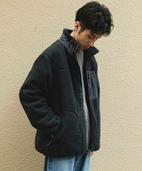 URBAN RESEARCH DOORS / アーバンリサーチ ドアーズ ブルゾン | URD防風ボアジップブルゾン | 詳細30