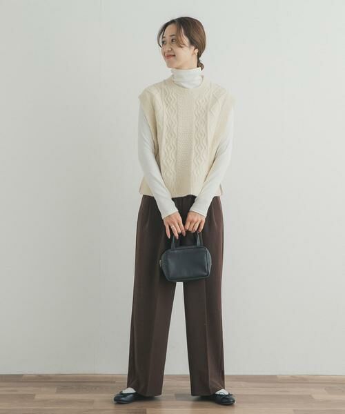 URBAN RESEARCH DOORS / アーバンリサーチ ドアーズ Tシャツ | ソフトテレコタートルプルオーバー | 詳細3