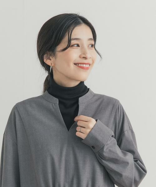 URBAN RESEARCH DOORS / アーバンリサーチ ドアーズ Tシャツ | ソフトテレコタートルプルオーバー | 詳細10