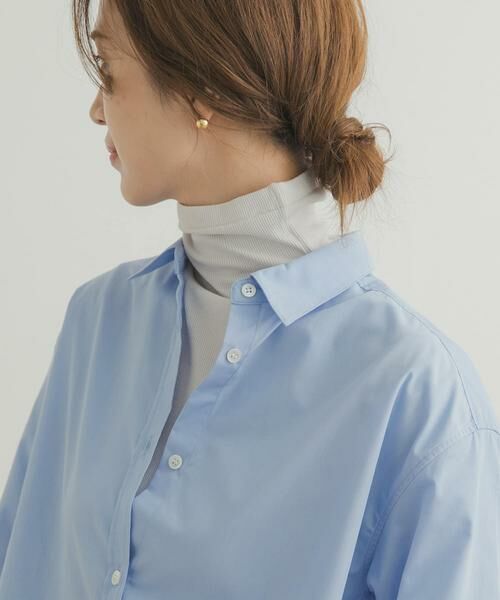 URBAN RESEARCH DOORS / アーバンリサーチ ドアーズ Tシャツ | ソフトテレコタートルプルオーバー | 詳細19