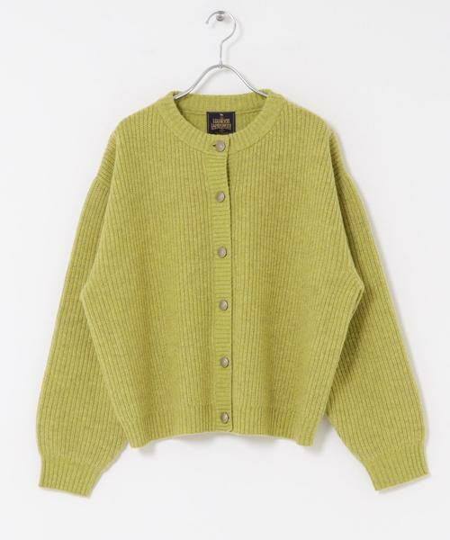 URBAN RESEARCH DOORS / アーバンリサーチ ドアーズ カーディガン・ボレロ | ハミルトンウール畦クルーネックカーディガン | 詳細8