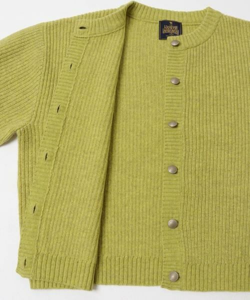 URBAN RESEARCH DOORS / アーバンリサーチ ドアーズ カーディガン・ボレロ | ハミルトンウール畦クルーネックカーディガン | 詳細9