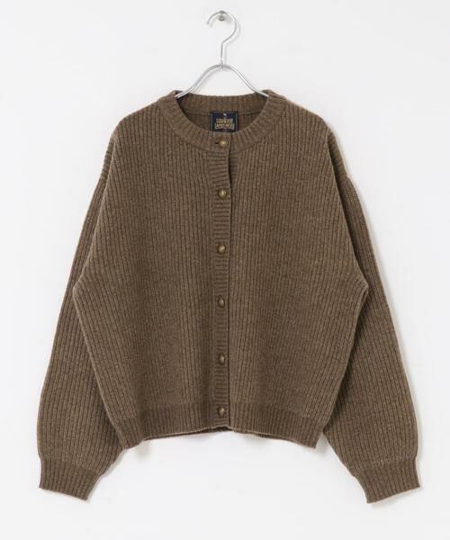 URBAN RESEARCH DOORS / アーバンリサーチ ドアーズ カーディガン・ボレロ | ハミルトンウール畦クルーネックカーディガン | 詳細21