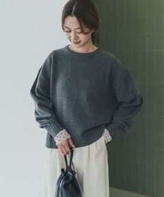 URBAN RESEARCH DOORS / アーバンリサーチ ドアーズ ニット・セーター | ハミルトンウールクルーワイドプルオーバー