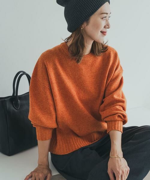 URBAN RESEARCH DOORS / アーバンリサーチ ドアーズ ニット・セーター | ハミルトンウールクルーワイドプルオーバー | 詳細2