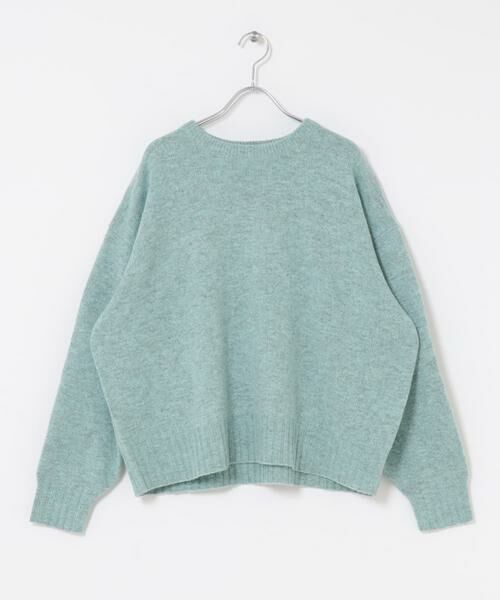 URBAN RESEARCH DOORS / アーバンリサーチ ドアーズ ニット・セーター | ハミルトンウールクルーワイドプルオーバー | 詳細17