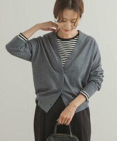 URBAN RESEARCH DOORS / アーバンリサーチ ドアーズ ニット・セーター | Vネックソフトニットカーディガン