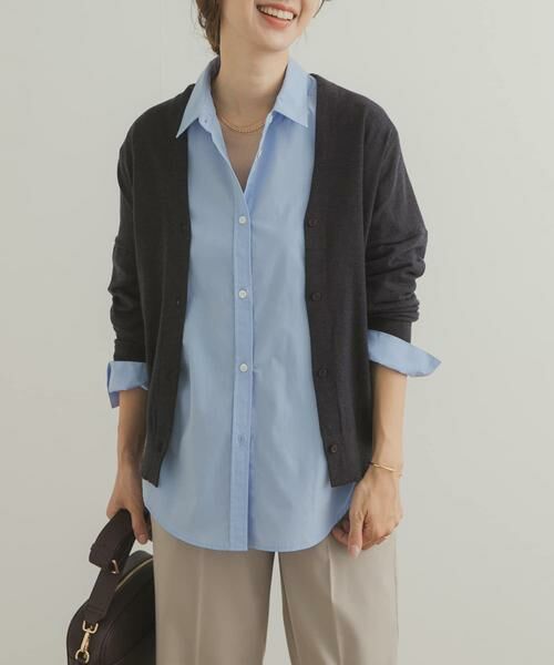 URBAN RESEARCH DOORS / アーバンリサーチ ドアーズ ニット・セーター | Vネックソフトニットカーディガン | 詳細2