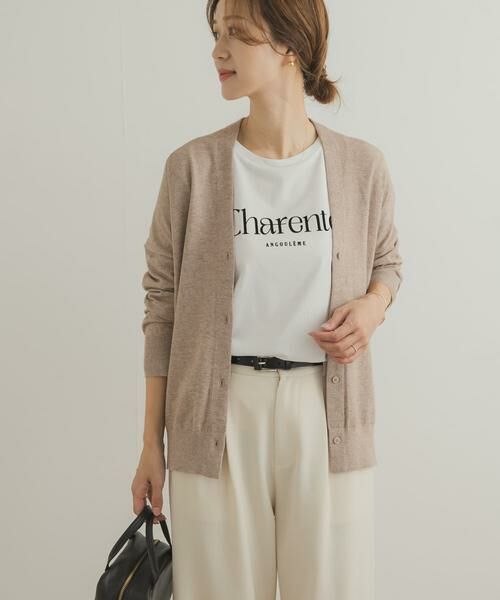 URBAN RESEARCH DOORS / アーバンリサーチ ドアーズ ニット・セーター | Vネックソフトニットカーディガン | 詳細23