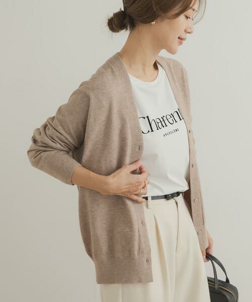 URBAN RESEARCH DOORS / アーバンリサーチ ドアーズ ニット・セーター | Vネックソフトニットカーディガン | 詳細26