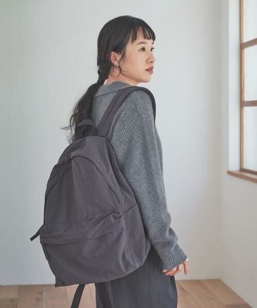 URBAN RESEARCH DOORS / アーバンリサーチ ドアーズ ニット・セーター | FOX混衿付き畦ニット | 詳細19