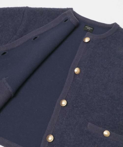 URBAN RESEARCH DOORS / アーバンリサーチ ドアーズ カーディガン・ボレロ | ノーカラーニットカーディガン | 詳細9