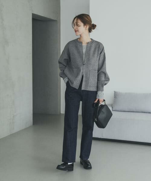 URBAN RESEARCH DOORS / アーバンリサーチ ドアーズ ニット・セーター | ニットZIPブルゾン | 詳細20