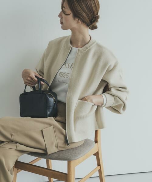 URBAN RESEARCH DOORS / アーバンリサーチ ドアーズ ニット・セーター | ニットZIPブルゾン | 詳細23