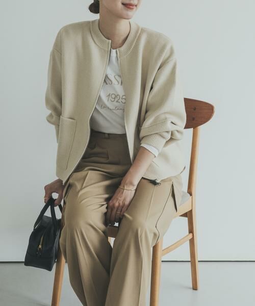 URBAN RESEARCH DOORS / アーバンリサーチ ドアーズ ニット・セーター | ニットZIPブルゾン | 詳細24