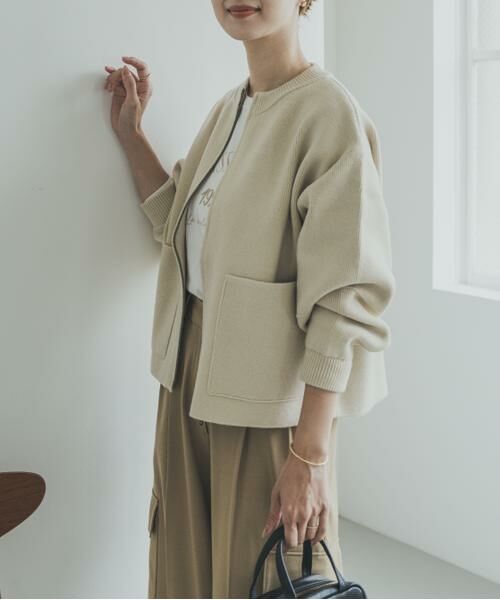 URBAN RESEARCH DOORS / アーバンリサーチ ドアーズ ニット・セーター | ニットZIPブルゾン | 詳細27