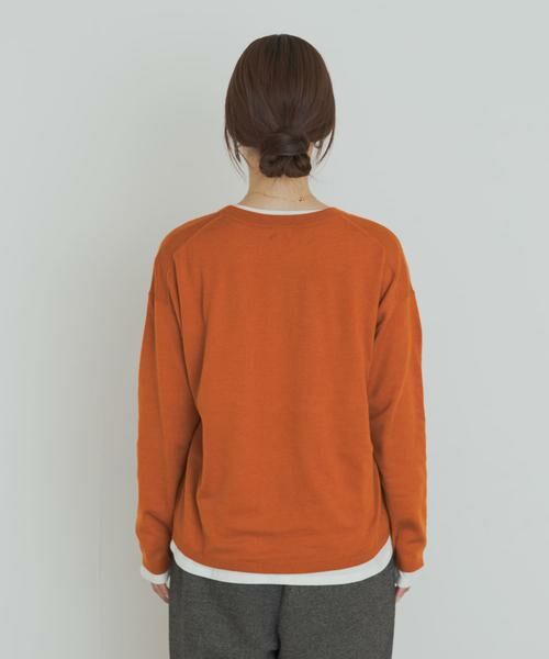 URBAN RESEARCH DOORS / アーバンリサーチ ドアーズ ニット・セーター | レイヤードSETプルオーバー | 詳細10