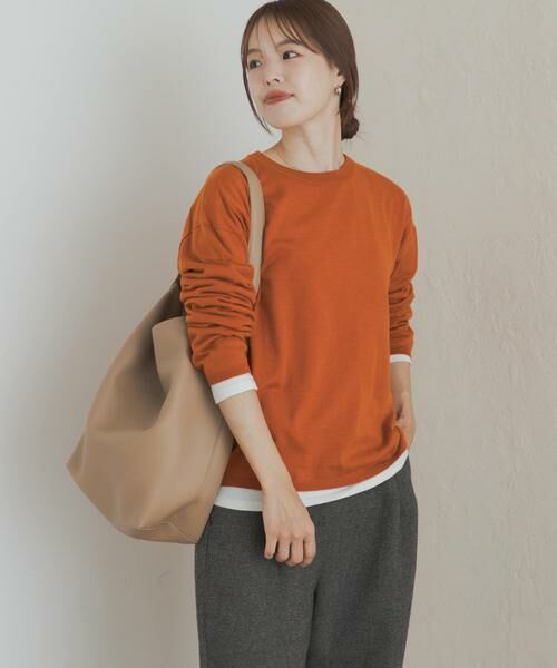 URBAN RESEARCH DOORS / アーバンリサーチ ドアーズ ニット・セーター | レイヤードSETプルオーバー | 詳細4