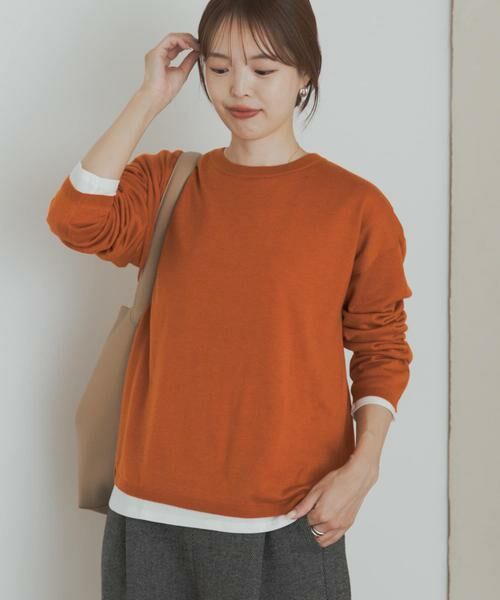 URBAN RESEARCH DOORS / アーバンリサーチ ドアーズ ニット・セーター | レイヤードSETプルオーバー | 詳細6