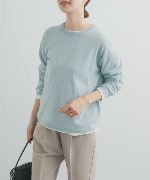 URBAN RESEARCH DOORS / アーバンリサーチ ドアーズ ニット・セーター | レイヤードSETプルオーバー | 詳細19