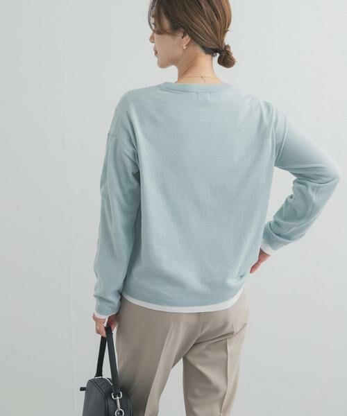 URBAN RESEARCH DOORS / アーバンリサーチ ドアーズ ニット・セーター | レイヤードSETプルオーバー | 詳細20