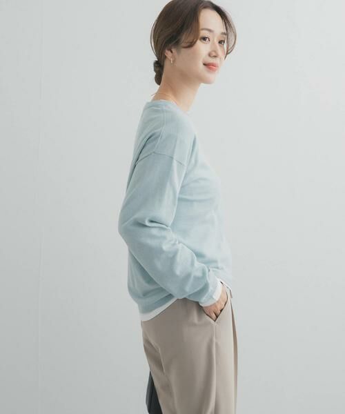 URBAN RESEARCH DOORS / アーバンリサーチ ドアーズ ニット・セーター | レイヤードSETプルオーバー | 詳細21