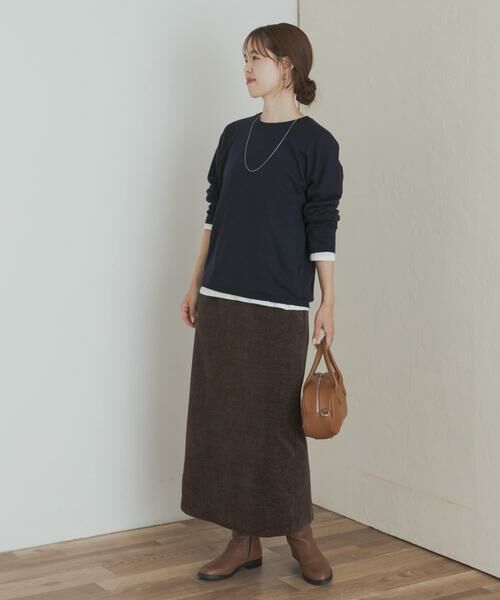 URBAN RESEARCH DOORS / アーバンリサーチ ドアーズ ニット・セーター | レイヤードSETプルオーバー | 詳細23