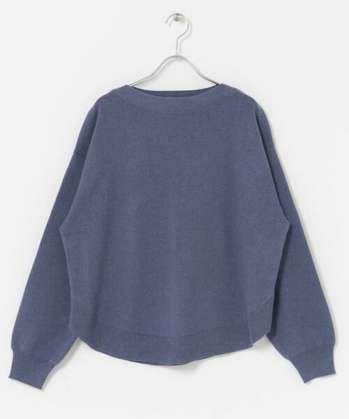 URBAN RESEARCH DOORS / アーバンリサーチ ドアーズ ニット・セーター | コットンウールボートネックニット | 詳細8