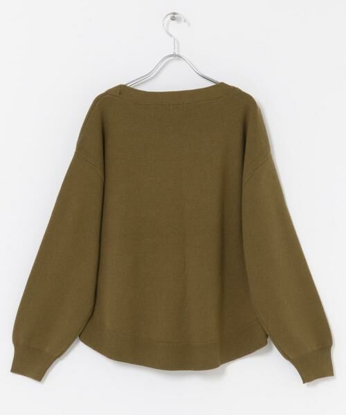 URBAN RESEARCH DOORS / アーバンリサーチ ドアーズ ニット・セーター | コットンウールボートネックニット | 詳細30