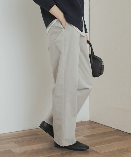 URBAN RESEARCH DOORS / アーバンリサーチ ドアーズ その他パンツ | 『UR TECH』コーデュロイトラウザーパンツ | 詳細4