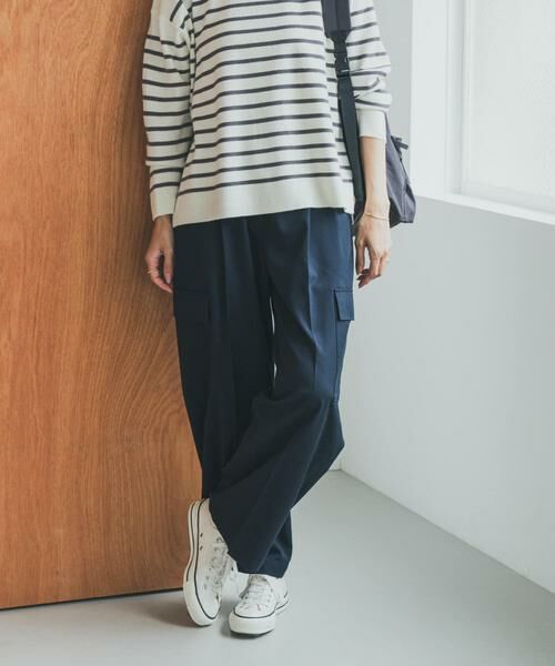 URBAN RESEARCH DOORS / アーバンリサーチ ドアーズ その他パンツ | センタープレスカーゴパンツ | 詳細1