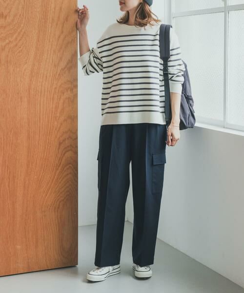 URBAN RESEARCH DOORS / アーバンリサーチ ドアーズ その他パンツ | センタープレスカーゴパンツ | 詳細4