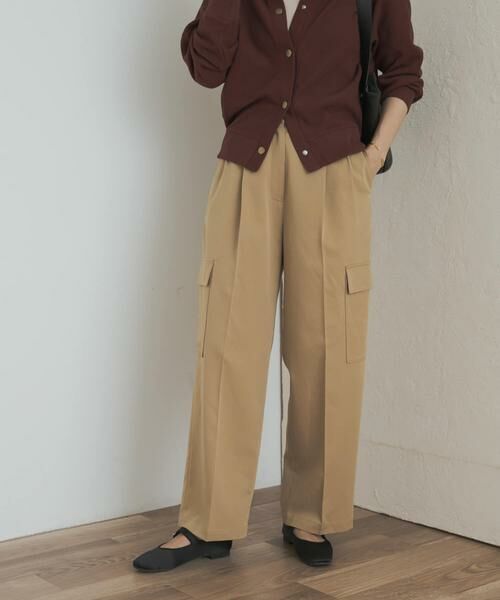 URBAN RESEARCH DOORS / アーバンリサーチ ドアーズ その他パンツ | センタープレスカーゴパンツ | 詳細10