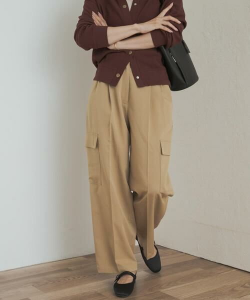 URBAN RESEARCH DOORS / アーバンリサーチ ドアーズ その他パンツ | センタープレスカーゴパンツ | 詳細12