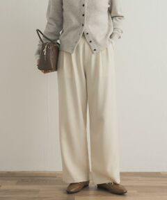 URBAN RESEARCH DOORS / アーバンリサーチ ドアーズ その他パンツ | 『UR TECH SMOOTHLUXE』ワイドトラウザー