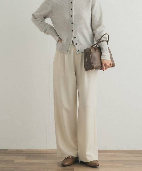 URBAN RESEARCH DOORS / アーバンリサーチ ドアーズ その他パンツ | 『UR TECH SMOOTHLUXE』ワイドトラウザー | 詳細2