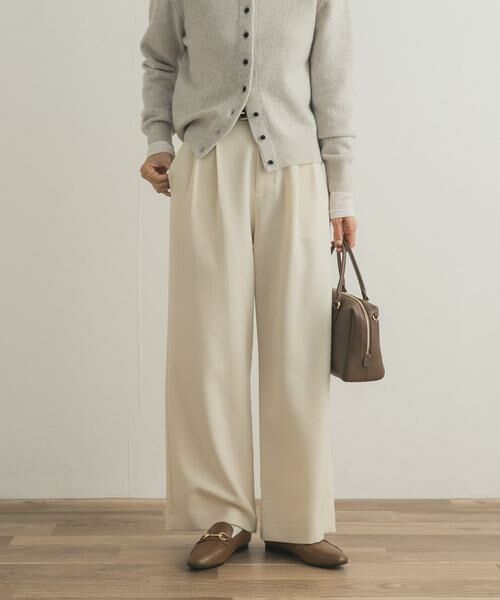 URBAN RESEARCH DOORS / アーバンリサーチ ドアーズ その他パンツ | 『UR TECH SMOOTHLUXE』ワイドトラウザー | 詳細3