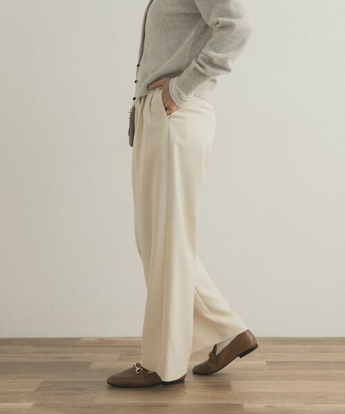 URBAN RESEARCH DOORS / アーバンリサーチ ドアーズ その他パンツ | 『UR TECH SMOOTHLUXE』ワイドトラウザー | 詳細5