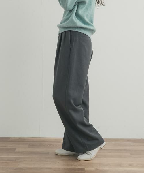 URBAN RESEARCH DOORS / アーバンリサーチ ドアーズ その他パンツ | 『UR TECH SMOOTHLUXE』ワイドトラウザー | 詳細14