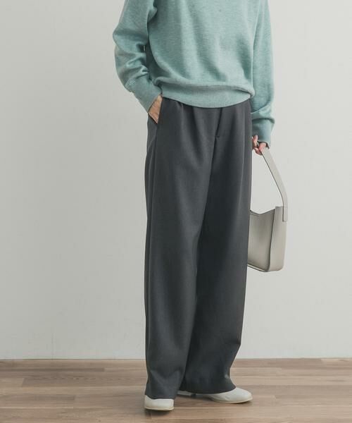 URBAN RESEARCH DOORS / アーバンリサーチ ドアーズ その他パンツ | 『UR TECH SMOOTHLUXE』ワイドトラウザー | 詳細17