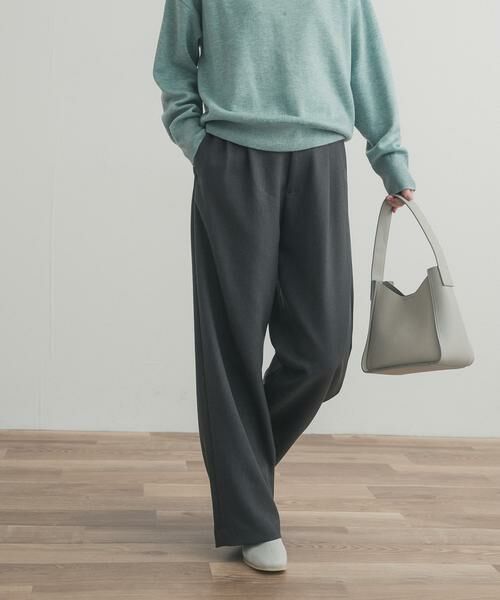 URBAN RESEARCH DOORS / アーバンリサーチ ドアーズ その他パンツ | 『UR TECH SMOOTHLUXE』ワイドトラウザー | 詳細18